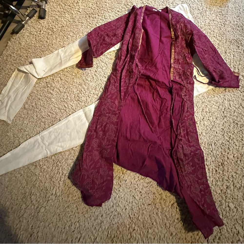 Elegant Purple Women's Robe